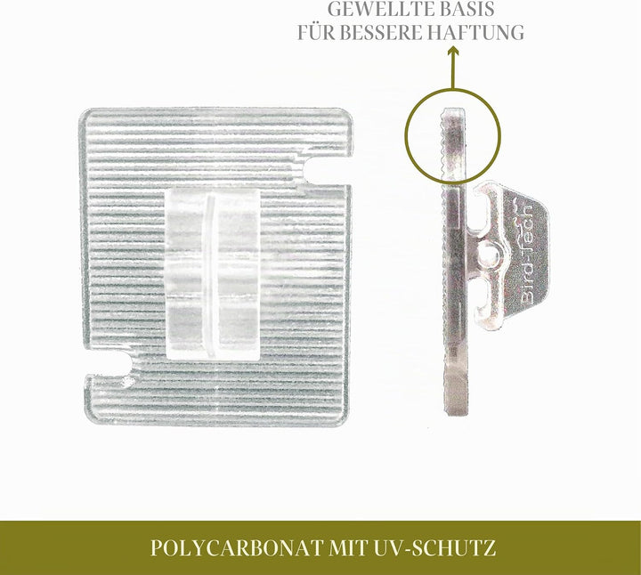 Balkonnetz für Katzen und Vögel, 5 x 5 m + 50 FastNet + 1 Tube, Silikon