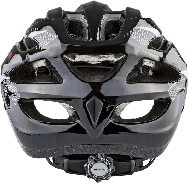 ALPINA MTB 17 Fahrradhelm 58-61 cm Black-White-Red, 58-61 cm Black-White-Red