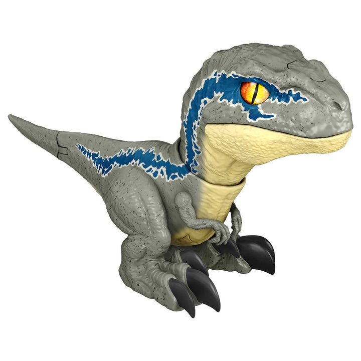 Jurassic World Dominion Uncaged Rowdy Roars Velociraptor Beta Dinosaur Action Figure, Toy Gift with
