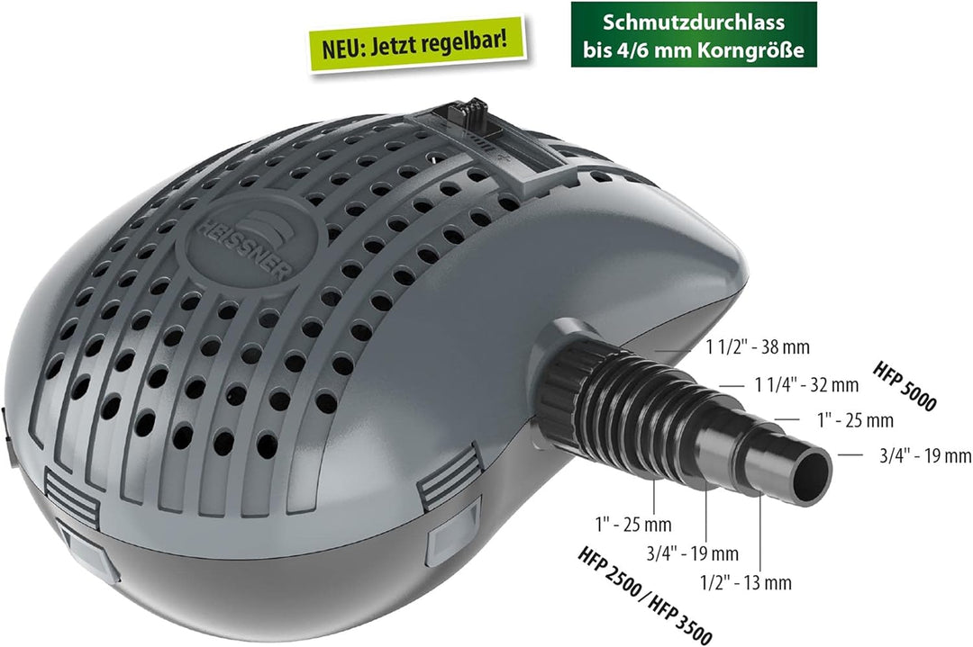 Heissner Aqua Craft eco Filter- und Bachlaufpumpe 5000 l/h