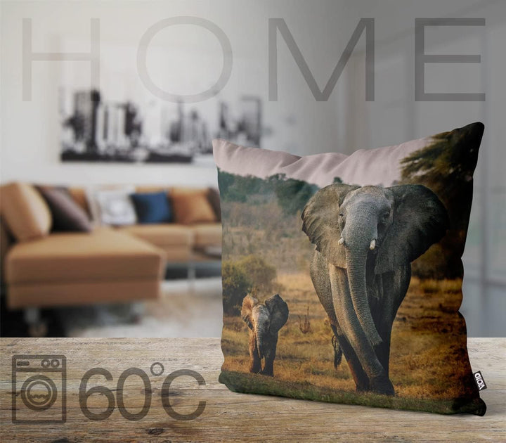 VOID Elefant Kind Kissenbezug Kissenhülle Sofakissen Kissen Deko Outdoor-Kissen Dekokissen, Kissen G