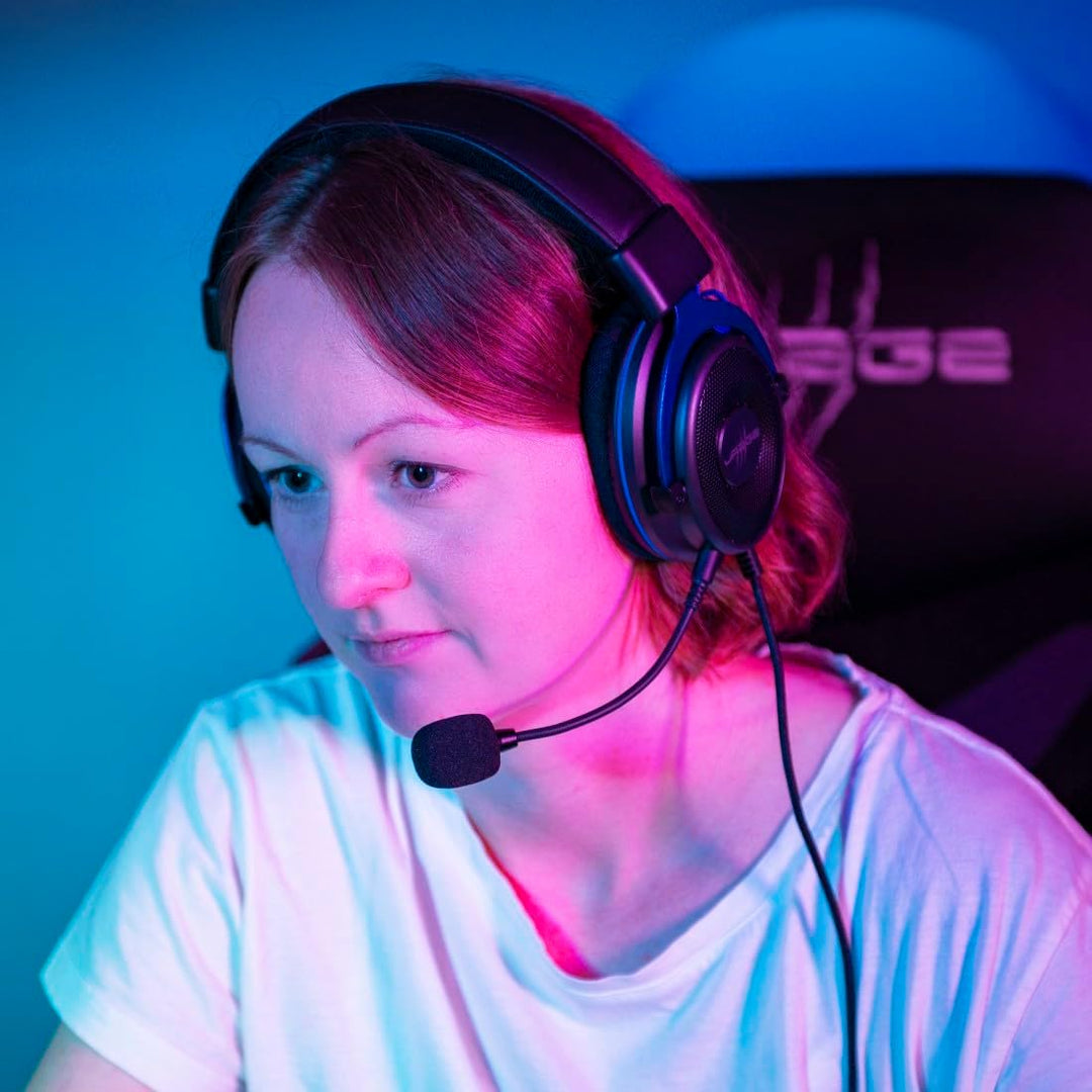 uRage Gaming-Headset SoundZ 900 DAC, schwarz, Soundkarte mit 3 Equalizer Voreinstellungen, 7.1 Virtu