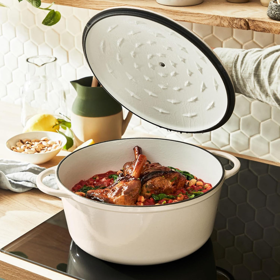 Tefal E25904 LOV Kochtopf 25 cm | wiedergewonnenes Gusseisen | optimale Wärmespeicherung | für alle