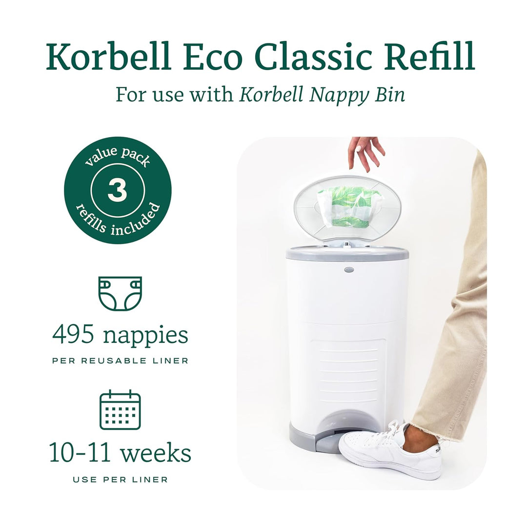 Korbell - Nachfüllpackungen für Windelbehälter 16 L