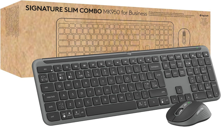 Logitech Mk950 Signature Slim Combo for Business, 920-012508