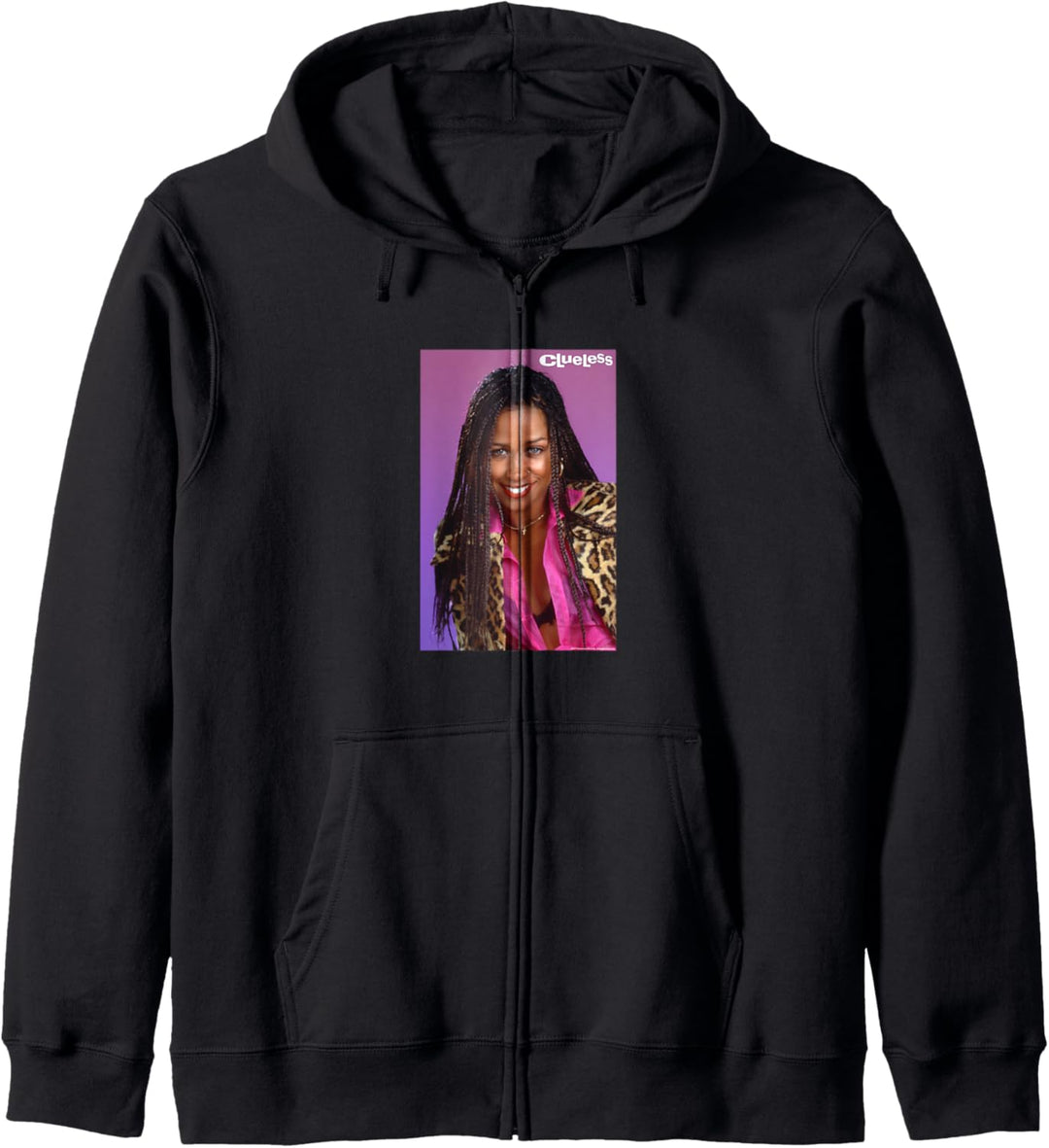 Clueless Dionne's Portrait Poster Photo Kapuzenjacke