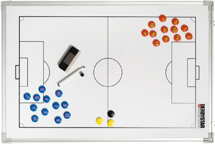 Derbystar Taktiktafel Fussball 45 Weiss, 45 Weiss