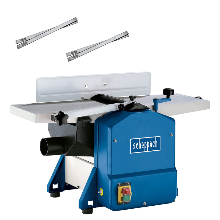 Scheppach Abricht & Dickenhobel HMS850 Hobelmaschine | Inkl. 1 Paar Ersatzmesser | 1250W Leistung -