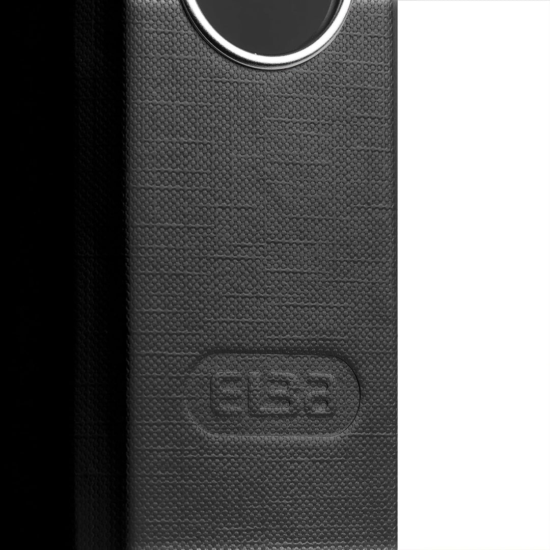 Elba Ordner A4, Smart Pro, 5 cm schmal, Kunststoff aussen, schwarz, 10 Stück, schwarz