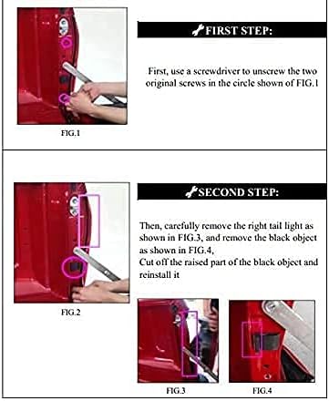 JINGLINGKJ Kofferraumstreben für Hilux GUN125 GUN126 Revo Pickup 2015–2021 Heckklappe, Gasdämpfer, u