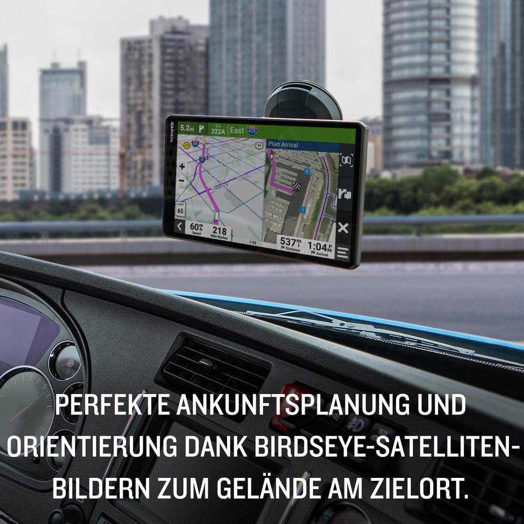 Garmin dēzl LGV 610 MT-D EU – LKW-Navigationsgerät mit 6“ (15,2 cm) Farbdisplay, vorinstallierten EU