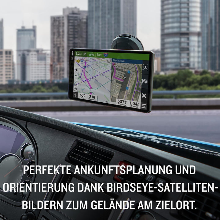 Garmin dēzl LGV 610 MT-D EU – LKW-Navigationsgerät mit 6“ (15,2 cm) Farbdisplay, vorinstallierten EU