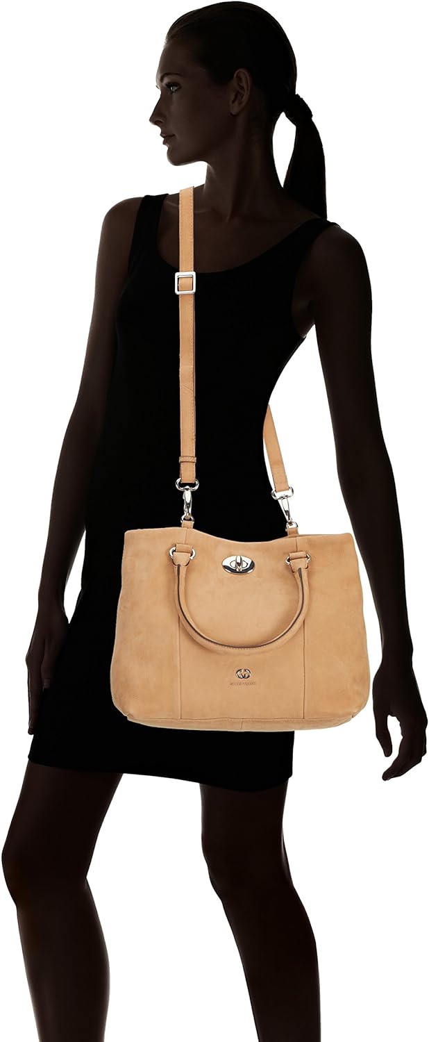 GERRY WEBER Valencia 4080003104 Damen Shopper 32x28x14 cm (B x H x T) Beige Taupe, Beige Taupe