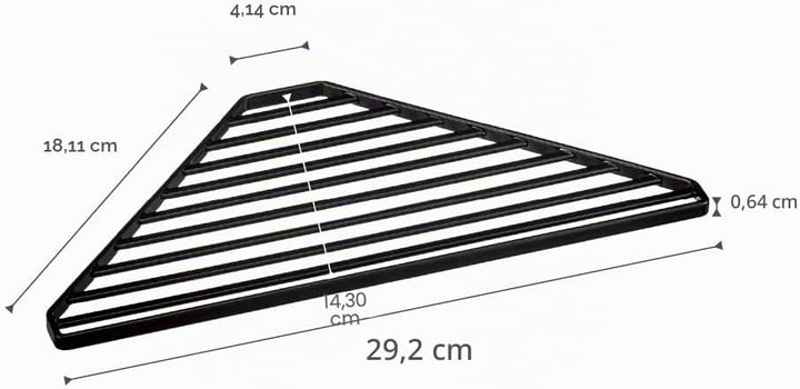 Yamazaki Tower 2505 Eck-Abtropffläche, Schwarz One Size Schwarz, One Size Schwarz