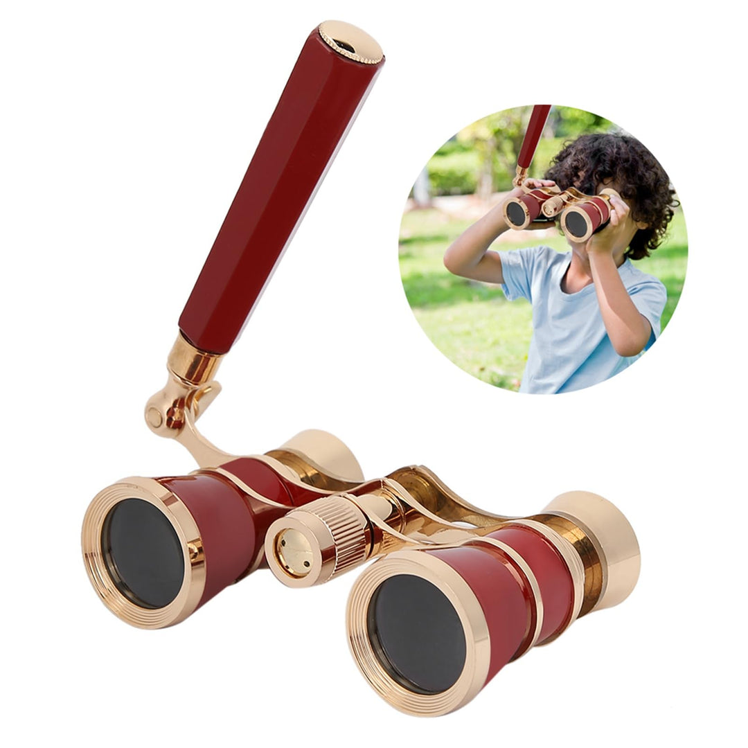 Opernglas Fernglas, 3 X 25 Tragbares Theater Opern Fernglas mit Griff für Erwachsene/Frauen/Mädchen