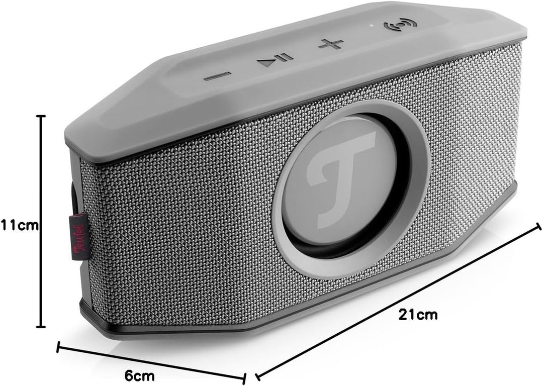 Teufel ROCKSTER GO 2 Bluetooth Speaker - Tragbarer Lautsprecher für draussen, mit Langer Akkulaufzei