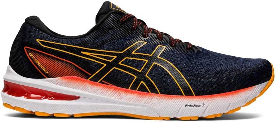 ASICS Herren Running Shoes, Black White