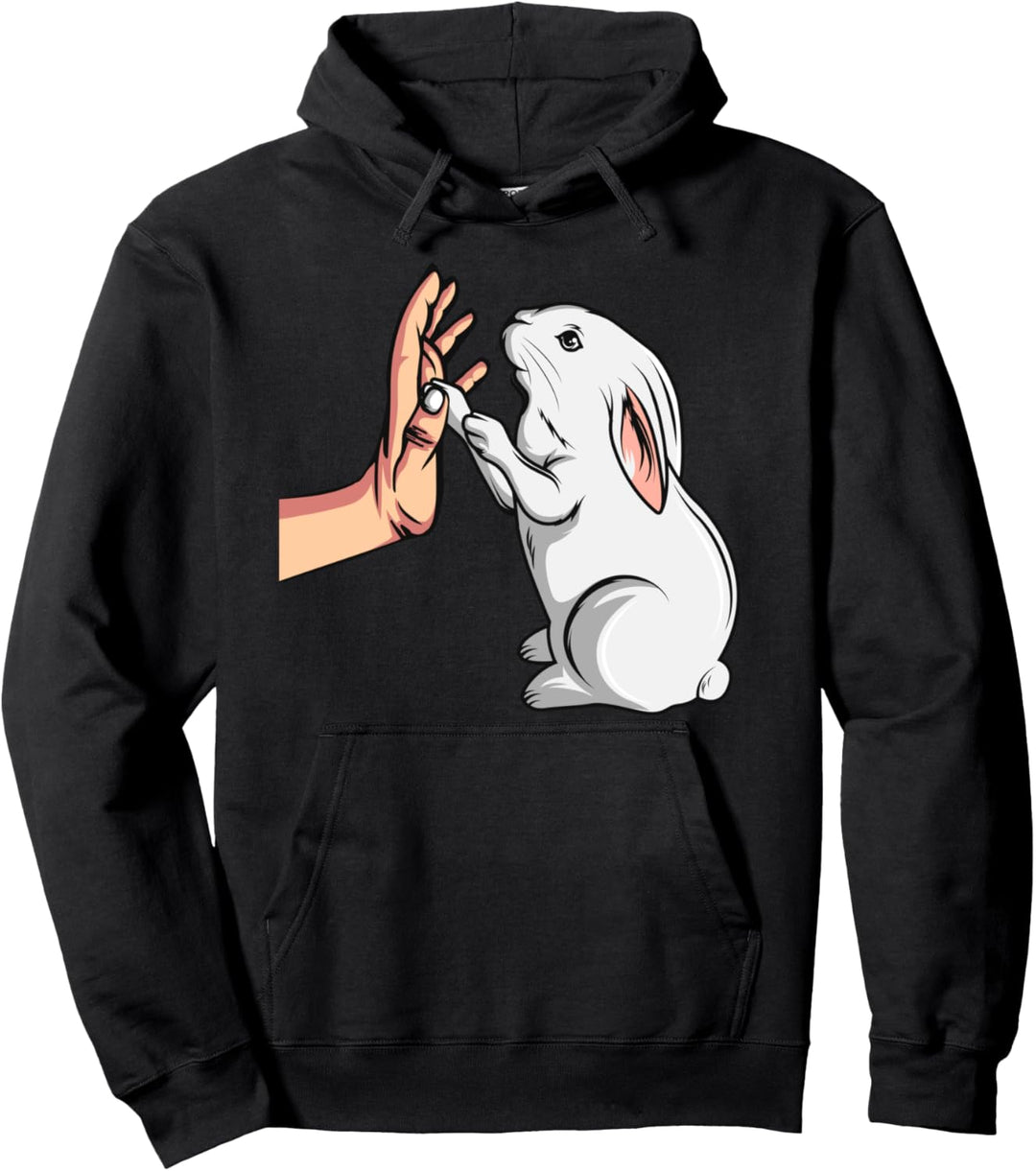 Hasen Liebe Hase Kaninchen Ostern Geschenkidee Pullover Hoodie