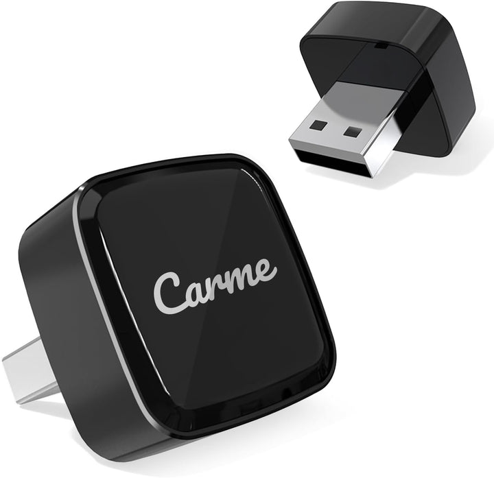 CarMe Ultra Mini 2-in-1 CarPlay Wireless Adapter & Android Auto Wireless Adapter, wandelt kabelgebun