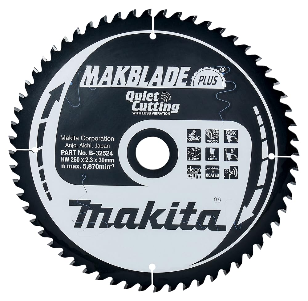 Makita Makblade+ Saegeblatt, 260 x 30 mm, 60Z, B-32524