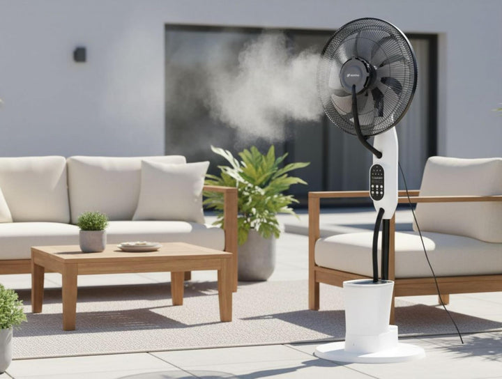 Misty 4 Purline Digitaler Verneblungsventilator Gleichstrom Misty 12, Misty 12