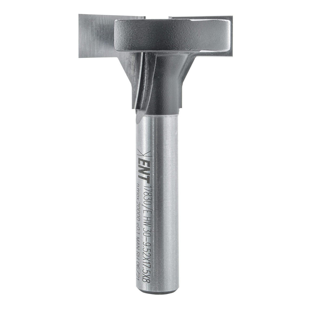 ENT 17830 T-Nutfräser für Regalsysteme HW, Schaft (S) 8 mm, Durchmesser (D1) 30 mm, (NL2) 8 mm, mit