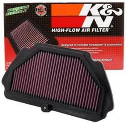 K&N KA-6009 Motorrad Tauschluftfilter, Rot