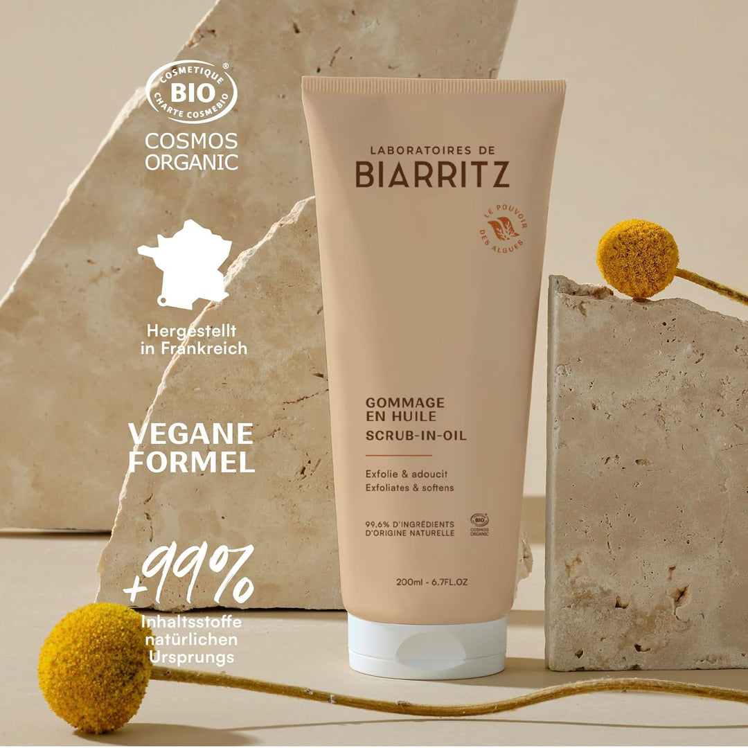 Laboratoires de Biarritz - Öl-Peeling - Peelt & sorgt für weiche Haut - bio-zertifiziert - Körper -
