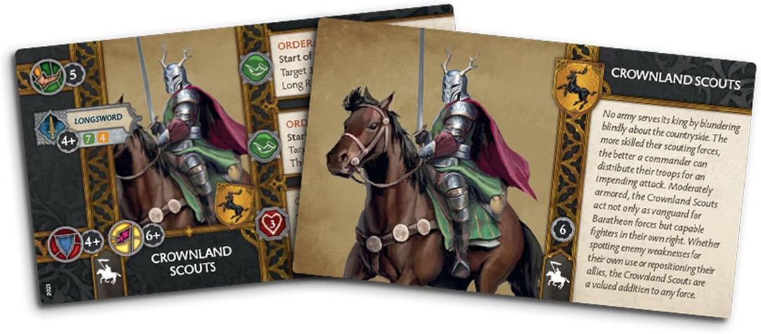 CMON, A Song of Ice and Fire – Crownland Scouts (Kundschafter der Kronlande), Erweiterung, Tabletop,