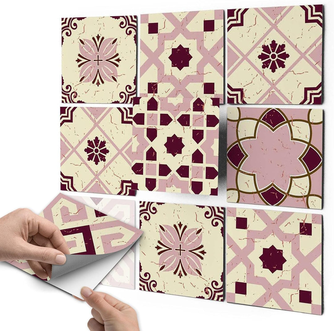 CREATISTO Klebefliesen Stickerfliesen Fliesenfolie - Selbstklebende Fliesen Folie I Klebefliesen Dek