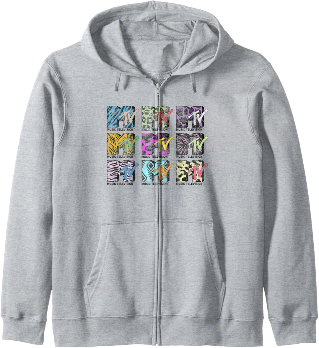 MTV 9 Logos of the Nineties Kapuzenjacke
