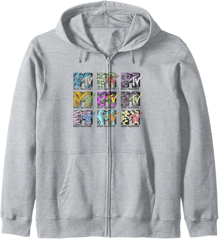 MTV 9 Logos of the Nineties Kapuzenjacke