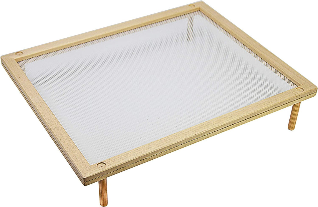 ELETTRO CENTER Art.390 Tablett trocknet Pasta, Holz, Beige
