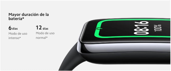 Xiaomi Mi Smart Band Fitness-Tracker & Aktivitäts-Tracker (AMOLED-Display, SpO2 Tracking, Schlafüber