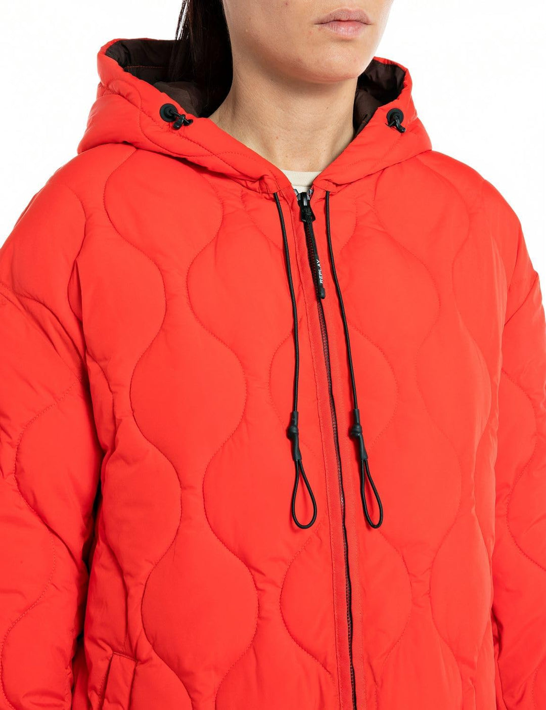 Replay Damen Mantel M 254 Red Fire, M 254 Red Fire
