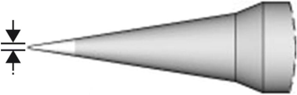 JBC Tools C115101 Lötspitze Rundform, gerade Spitzen-Grösse 0.1mm Inhalt 1St.