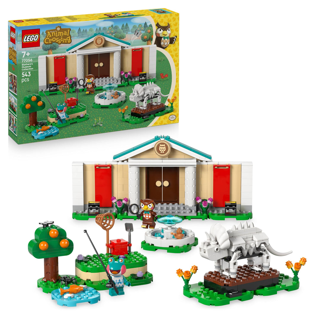 LEGO Animal Crossing - Eugens Museumssammlung - Interaktives Spielset mit Eugen & Liliane Minifigure
