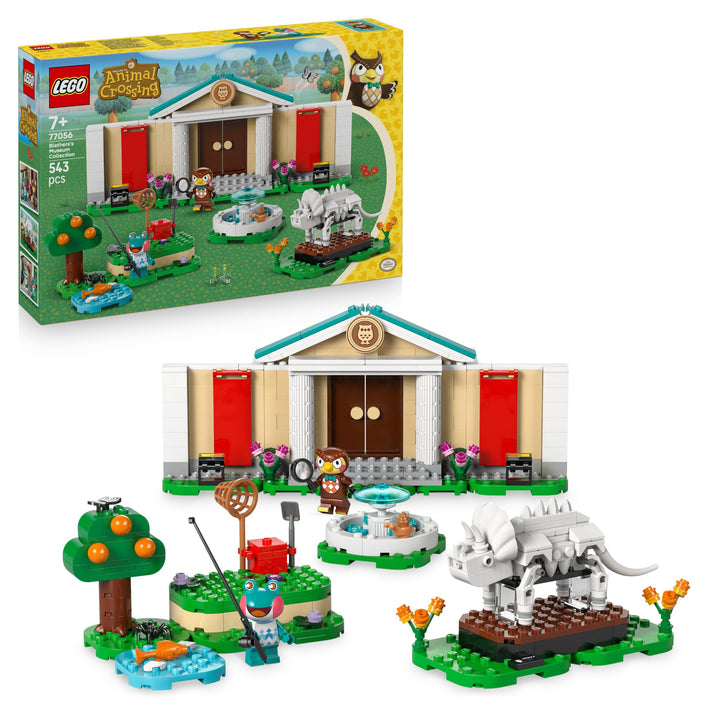 LEGO Animal Crossing - Eugens Museumssammlung - Interaktives Spielset mit Eugen & Liliane Minifigure