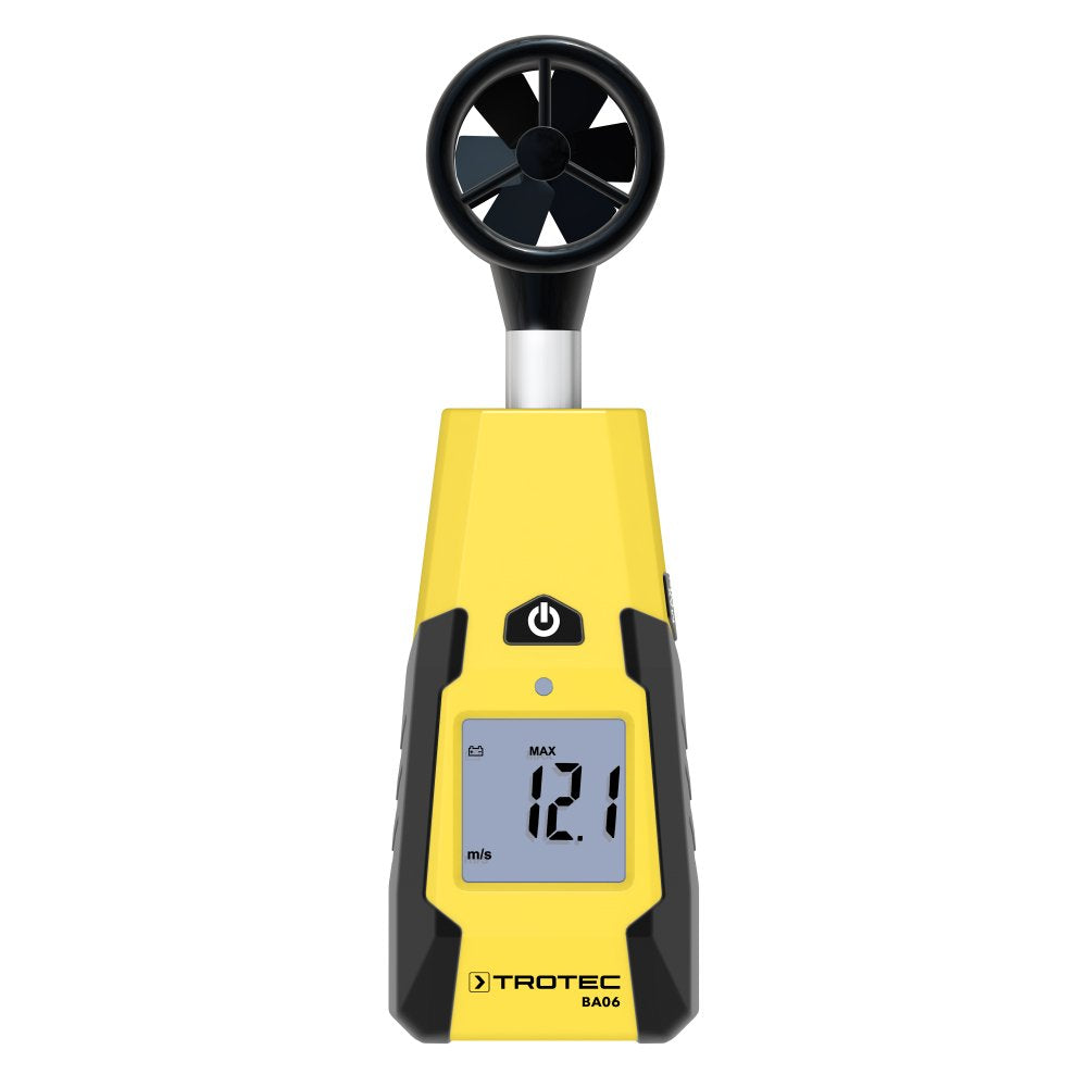 TROTEC BA06 Flügelrad-Anemometer Luftstrommesser