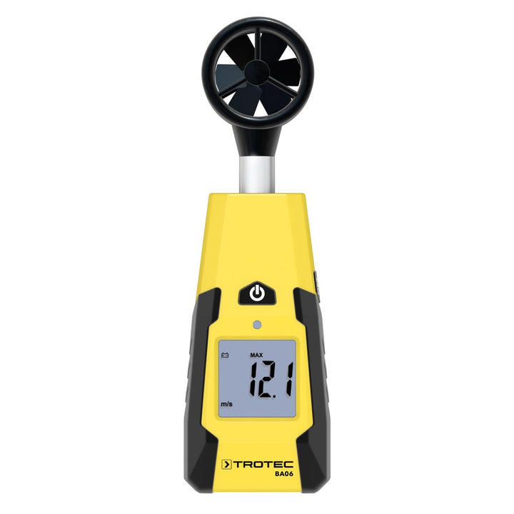 TROTEC BA06 Flügelrad-Anemometer Luftstrommesser