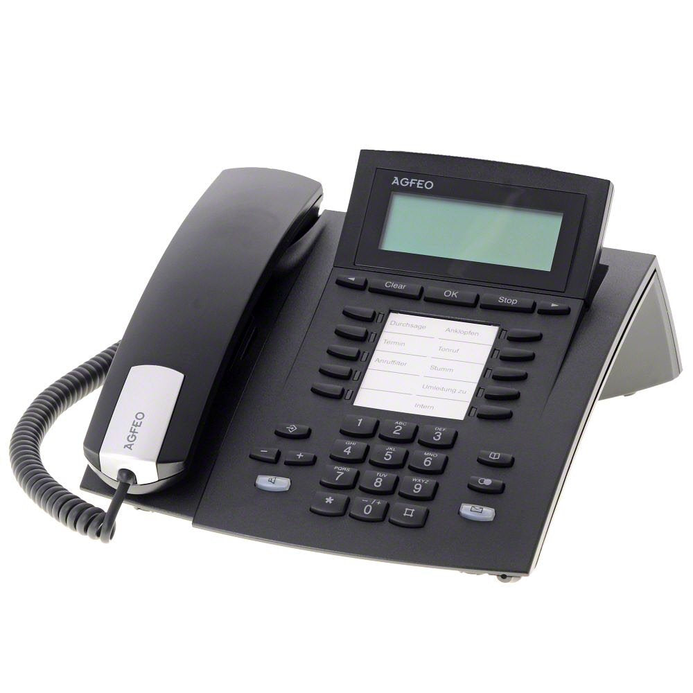 Agfeo Systemtelefon ST 22 schwarz