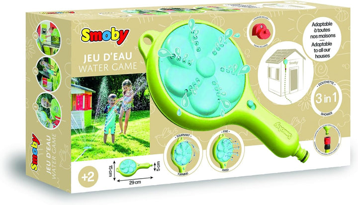 Smoby 7600810914 3-in-1 Gartendusche, Blau, Grün 810914