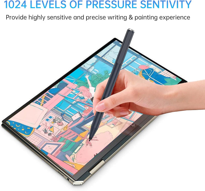 ANYQOO MPP Stylus Pen 1.51 mit 1024 Druckempfindlichkeit, Palm Rejection, AAAA-Batterie, Lange Akkul