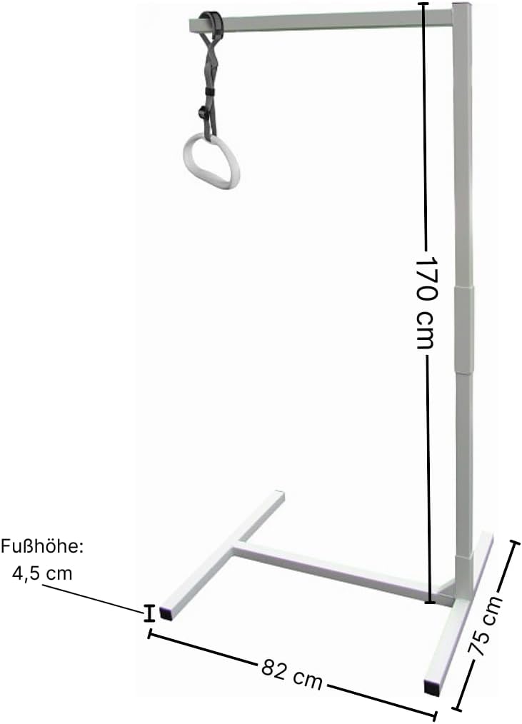 ATC Handels GmbH Bettaufrichter, Bettgalgen, Aufrichthilfe - Höhe 170 cm - max. Belastung ca. 90 kg