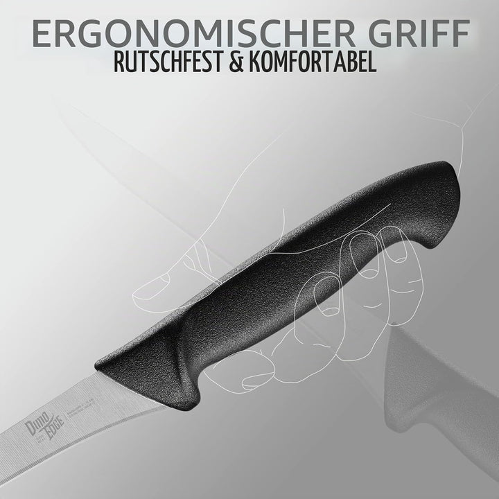 dimoedge Profi Kochmesser Fleischermesser, Metzgermesser Premium Edelstahl mit Klinge 20 cm, Scharfe