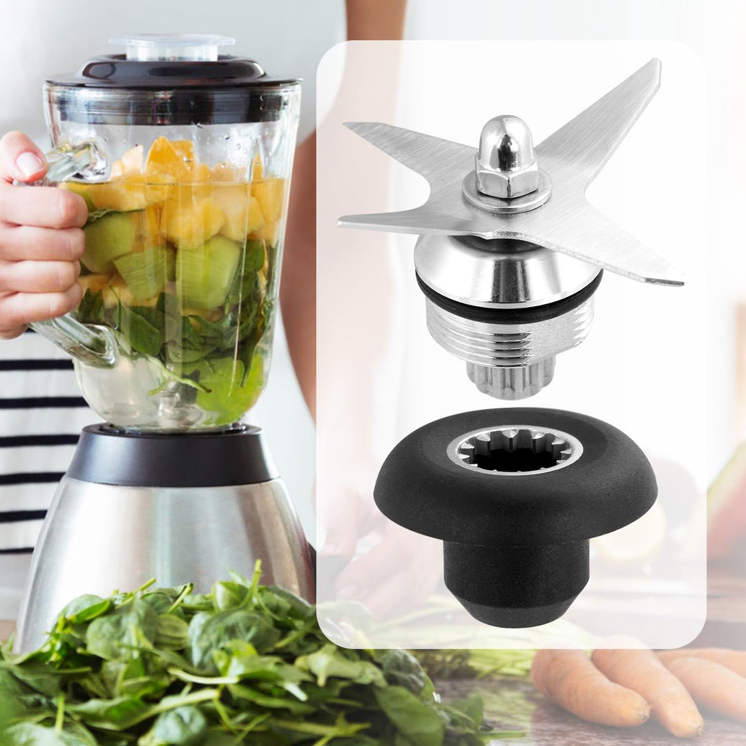 Ersatzklingen Mixer für Vitamix-Mixer 64oz und 32oz Behälter, Ersatz-Mixerklingenbaugruppe aus Edels