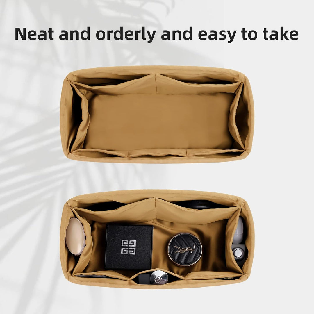 DGAZ Handtasche Tasche Organizer, Seide Innentasche für Birkin 20/25/30/35/40, Seidige Berührung Tas