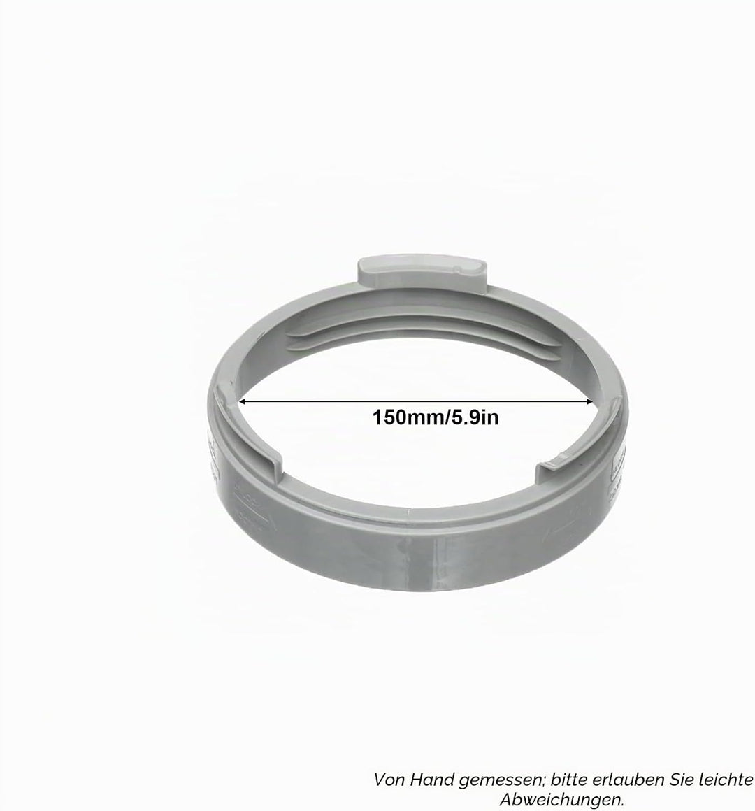 1 Stück Abluftschlauch Adapter, 150mm Universal Gewinde Verbindungsstück für Mobile Klimaanlage Schl