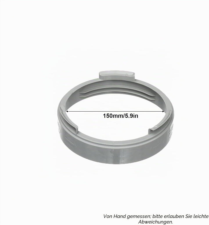 1 Stück Abluftschlauch Adapter, 150mm Universal Gewinde Verbindungsstück für Mobile Klimaanlage Schl