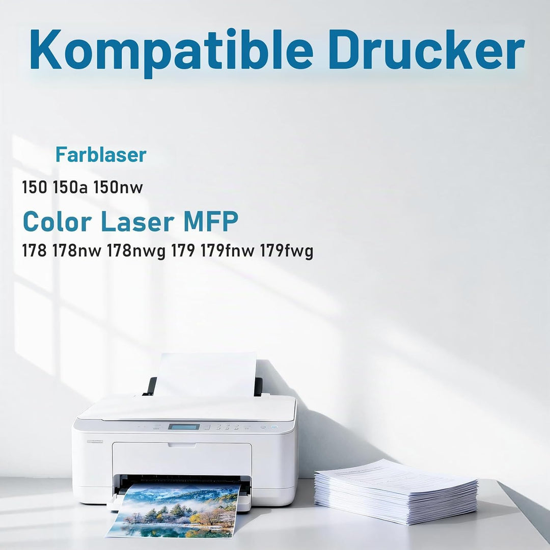 117A W2070A W2071A W2072A W2073A Toner 179fwg Toner Kompatibel HP 117A Toner Set Kompatibel HP Color